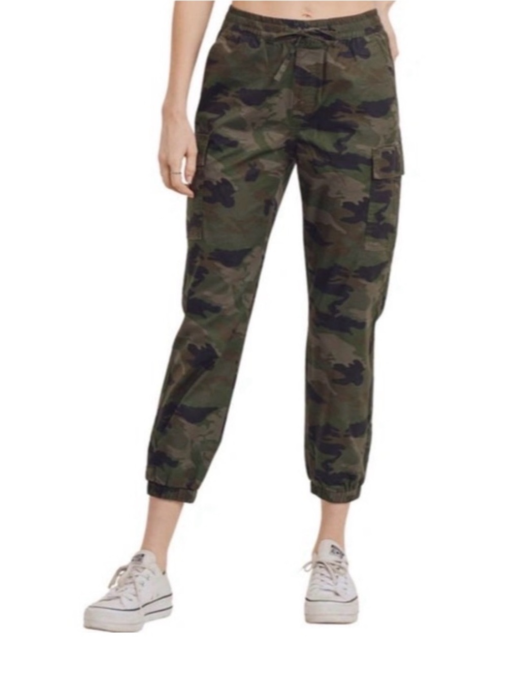 LTJ Camo Cargo Joggers – Comfortable Streetwear Style Pants – Relaxed Fit